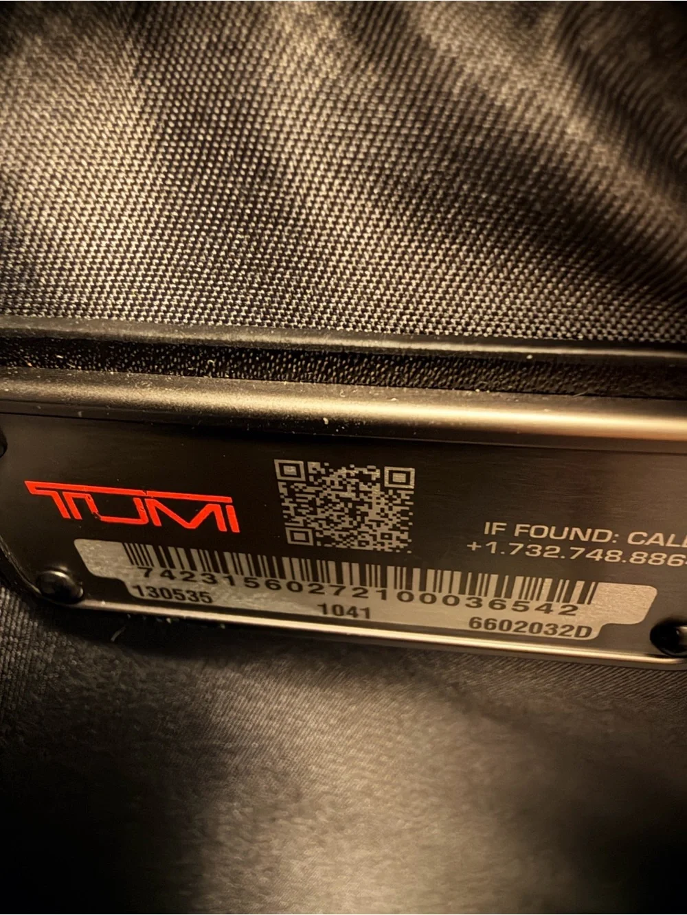 TUMI Harrison Barnes Briefcase - Black - New - Never Used